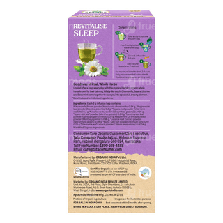 Organic India Revitalise Sleep Tea Bags 25